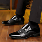 Sapato Social Casual Vintage de couro