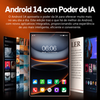 Lançamento 2026 | Tablet Ultimate/I17 PRO 12GB RAM 512GB ROM Android 14 com case 10,1 polegadas câmera 16MP 32MP + Kit Teclado e Mouse