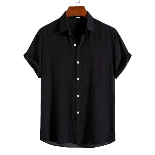 Camisa Masculina Manga Curta Modern