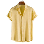 Camisa Masculina Manga Curta Modern
